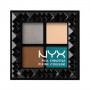 Палітра тіней для очей Nyx Cosmetics Full Dleact Thadow Palett (4 відтінки)